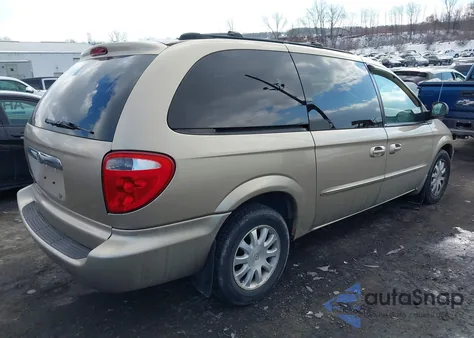 2003 Chrysler Town & Country Ex from USA, damaged, VIN 2C8GP74LX3R147703